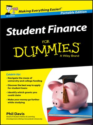 cover image of Student Finance For Dummies